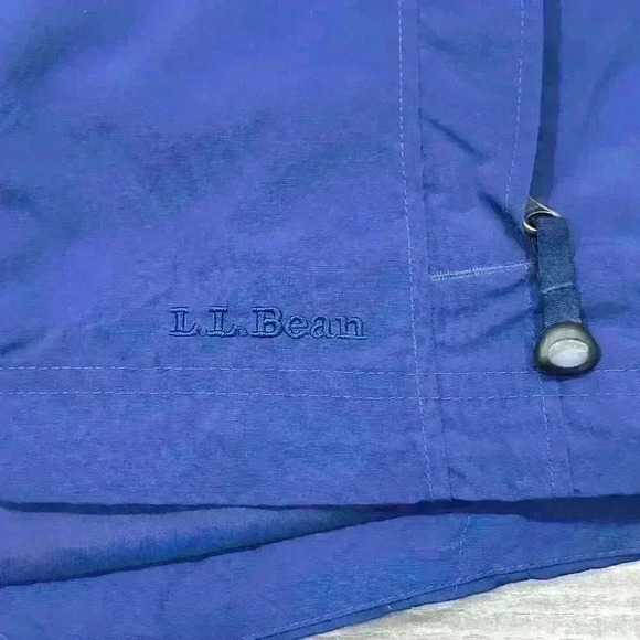 LL Bean Men’s Rain Jacket/ Windbreaker Style# 0BCY9 Sz Large Reg - EUC - Picture 3 of 15